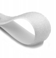 Loop tape for sewing - white