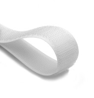 Hook tape for sewing - white
